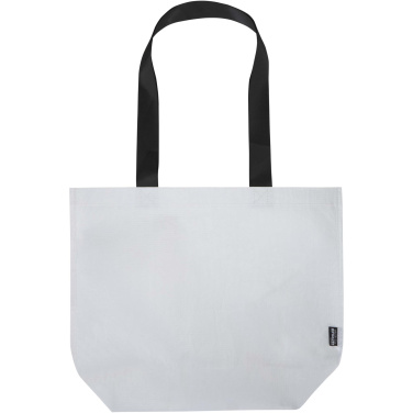 Logotrade corporate gift picture of: Duo GRS recycled double-laminated tote bag 18L