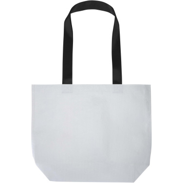 Logo trade promotional merchandise image of: Duo GRS recycled double-laminated tote bag 18L