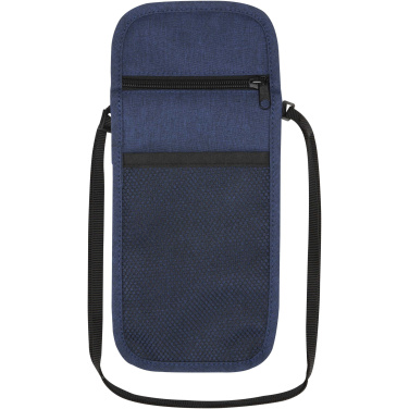 Logo trade promotional products image of: Ross GRS recycled smart travel pouch