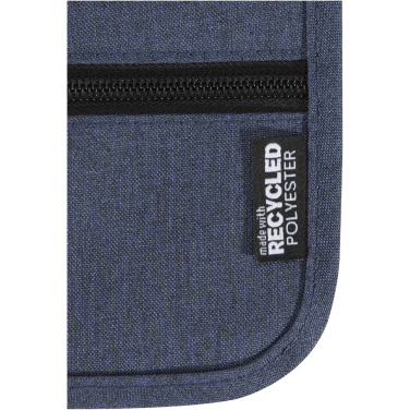 Logo trade promotional product photo of: Ross GRS recycled smart travel pouch