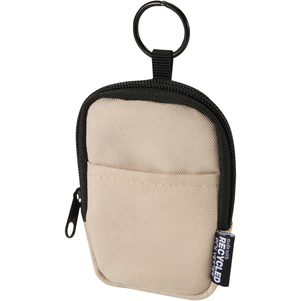 Logotrade promotional merchandise image of: Byron Clip & Go GRS recycled small pouch 0.2L