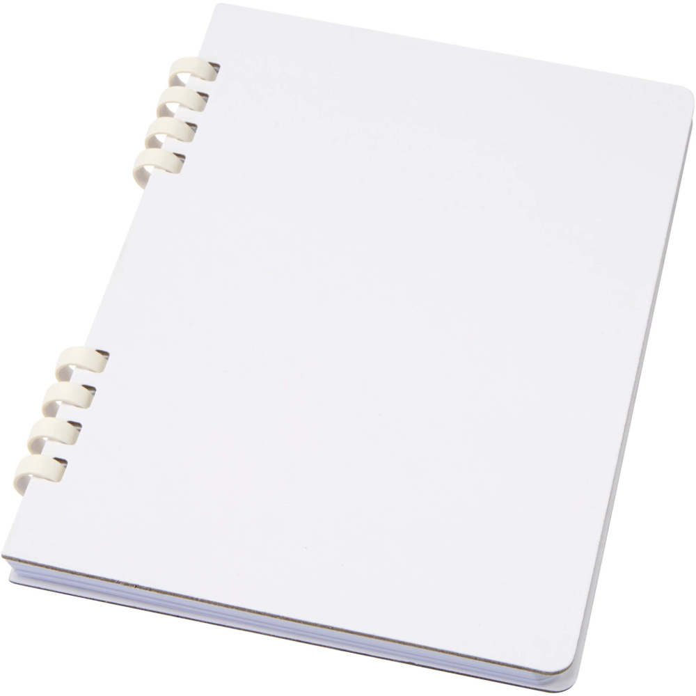 Logo trade corporate gift photo of: Fil A5 hard cover RCS recycled spiral notebook
