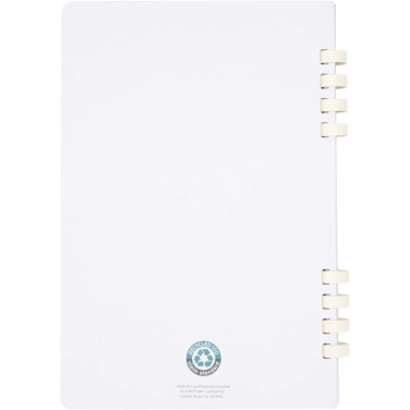 Logotrade promotional giveaways photo of: Fil A5 hard cover RCS recycled spiral notebook