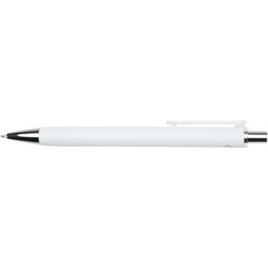 Logo trade advertising products image of: Feld RCS recycled ballpoint pen with metallic finish (black ink)