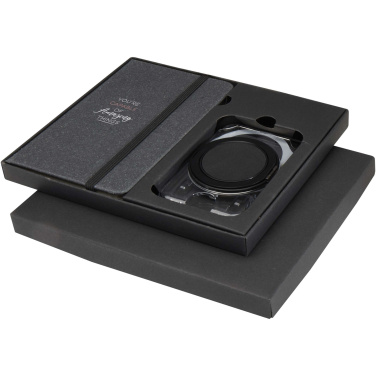 Logo trade promotional item photo of: Kern A6 hard cover notebook and MagSafe wallet gift set