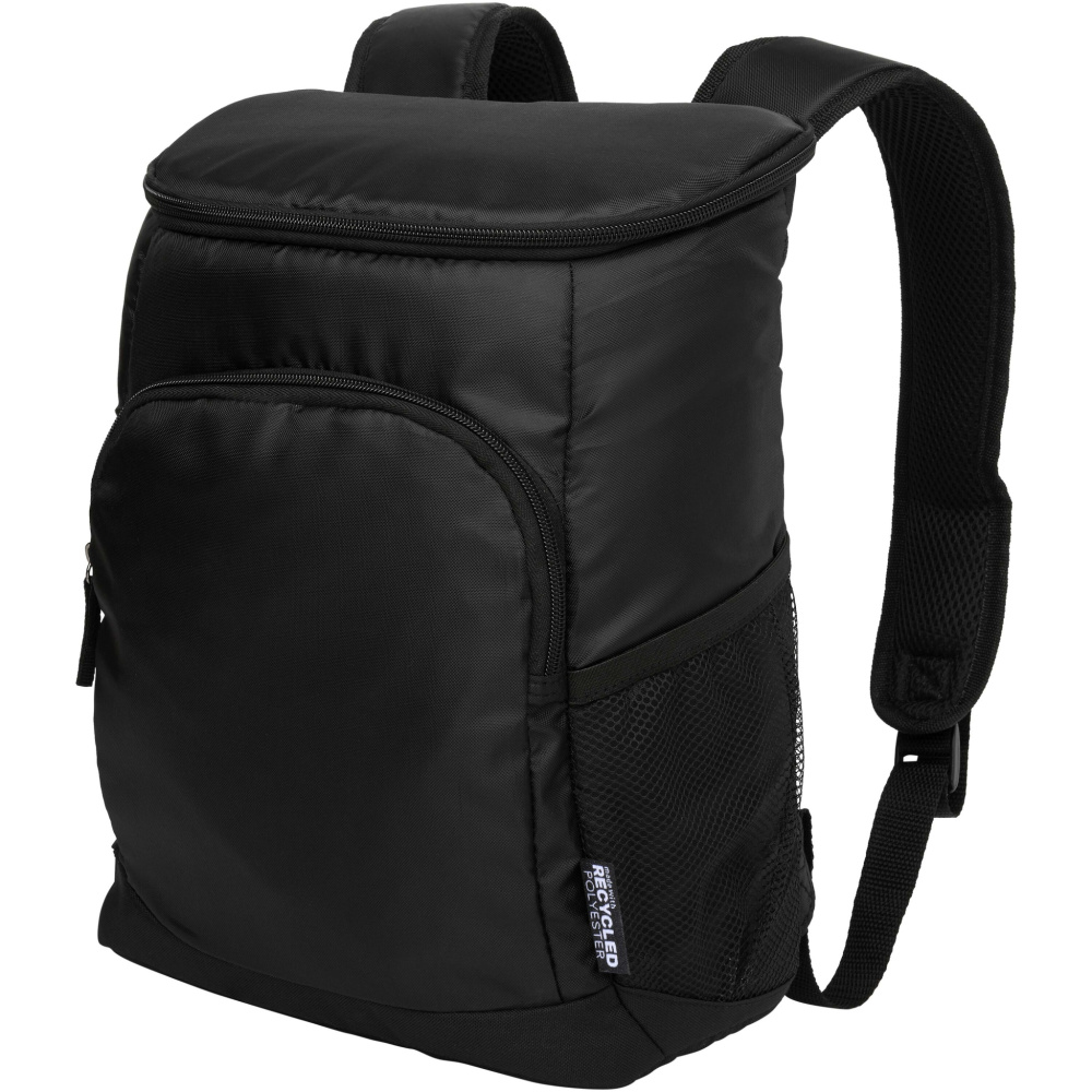 Logotrade promotional item image of: Chillpack 18-can GRS recycled cooler backpack 16L