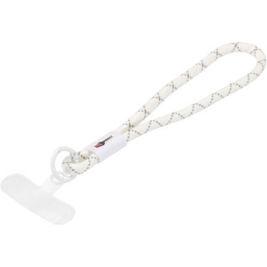 Logo trade advertising product photo of: Arich recycled plastic smartphone wristband