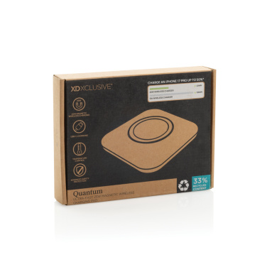 Logotrade promotional merchandise image of: Quantum ultra-fast 25W magnetic wireless charging pad