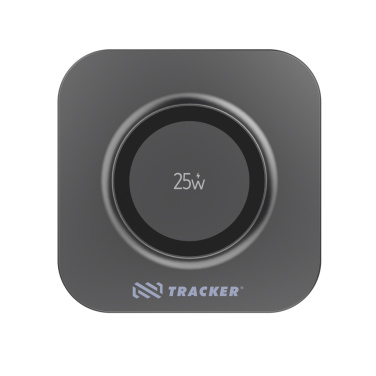 Logo trade advertising product photo of: Quantum ultra-fast 25W magnetic wireless charging pad