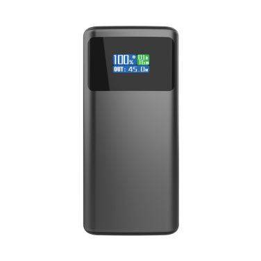 Logotrade promotional items photo of: Quantum RCS ultra-fast PD45W 10.000mAh powerbank with screen
