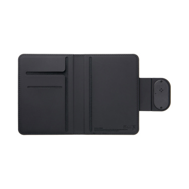Logo trade promotional products picture of: VINGA Baltimore RCS Passport Cover With Finder Dual