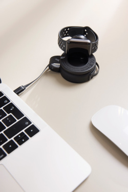 Logotrade promotional merchandise image of: VINGA Baltimore RCS 2-in-1 Wireless 15W Travel Charger