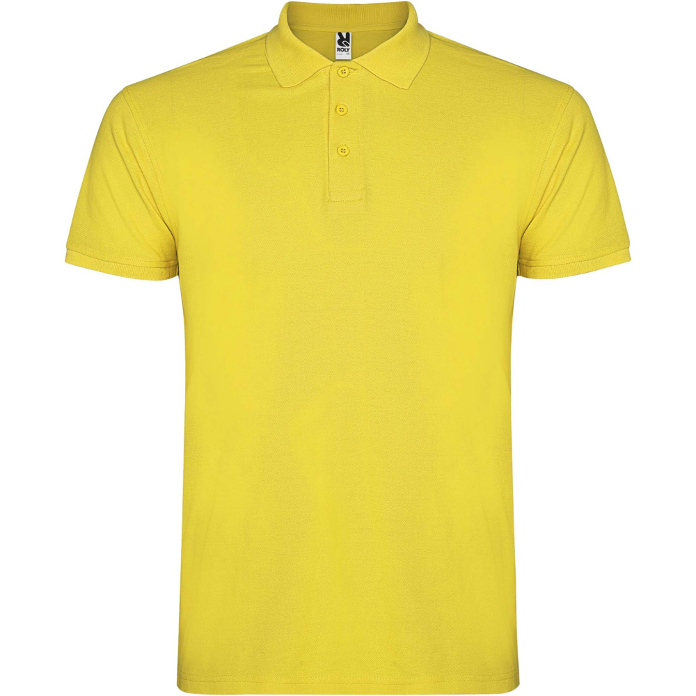 Logo trade corporate gifts image of: Star short sleeve men's polo