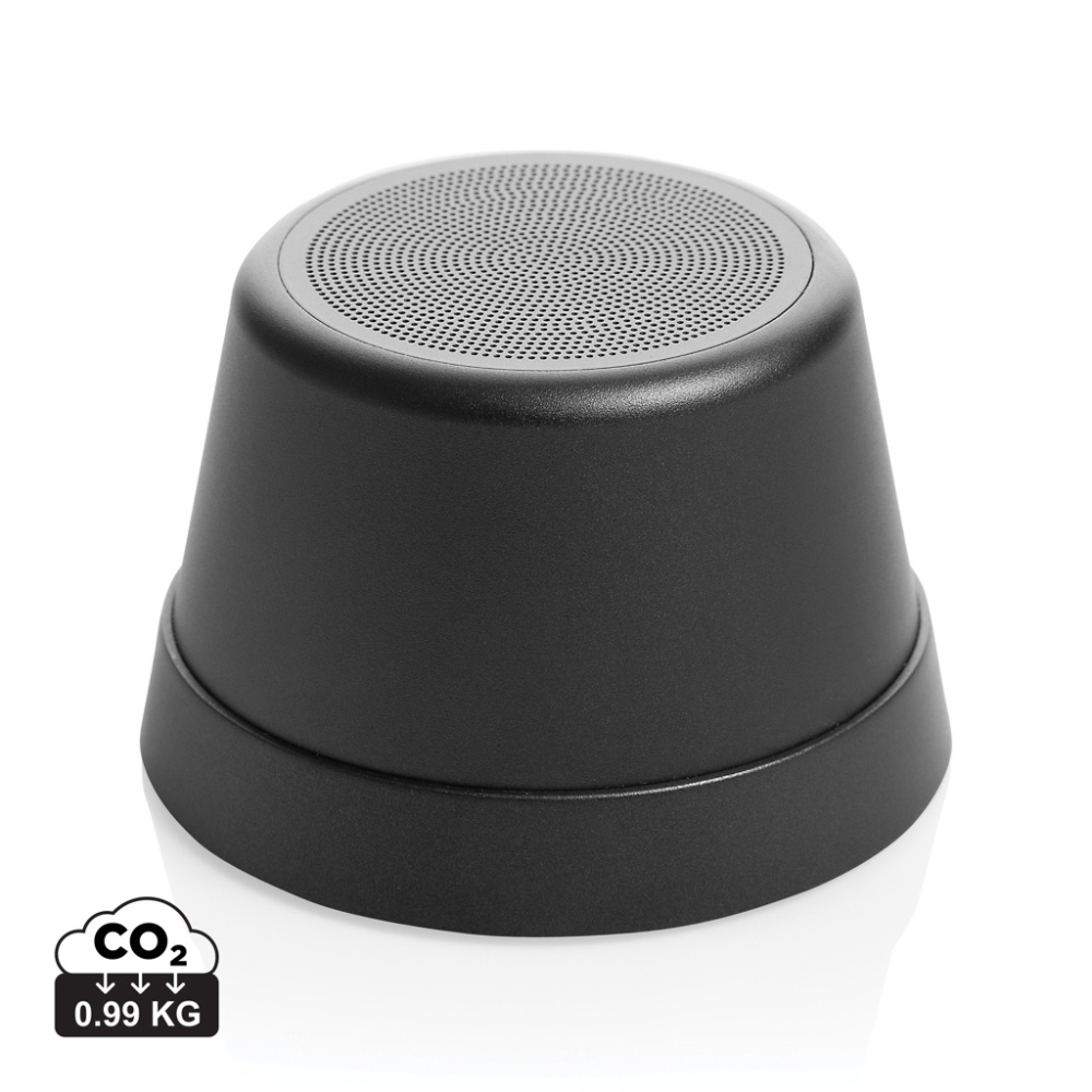 Logo trade promotional items image of: Nivio RCS recycled aluminum magnetic 5W Speaker