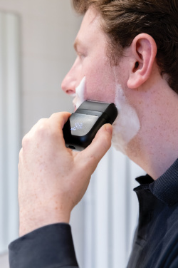 Logo trade advertising products image of: TrimBlade re-chargeable Travel Shaver IPX7