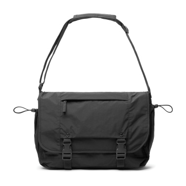 Logo trade promotional giveaway photo of: KENTO URBAN RCS recycled nylon 15.6 inch Messenger