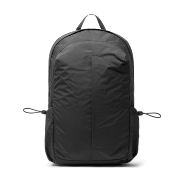 Logo trade corporate gift photo of: KENTO URBAN RCS recycled nylon 15.6 inch Backpack with front