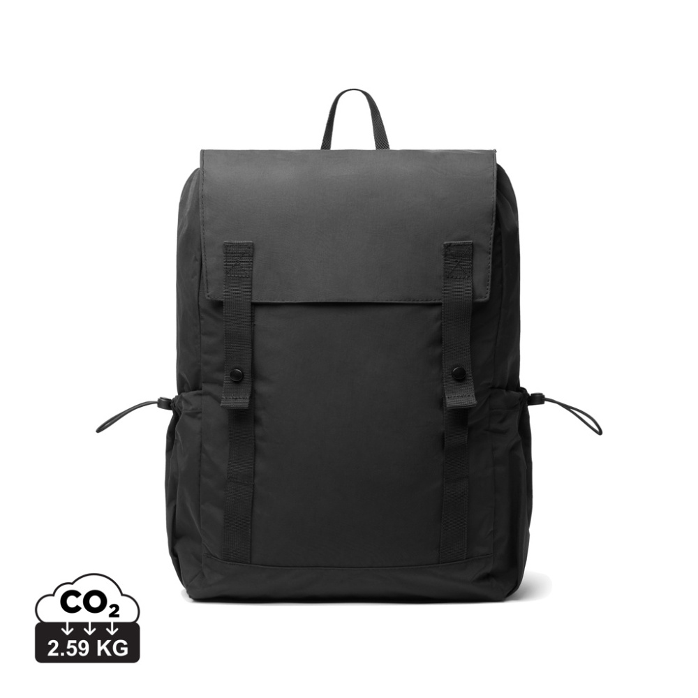 Logotrade business gift image of: KENTO URBAN RCS recycled nylon Everyday Backpack