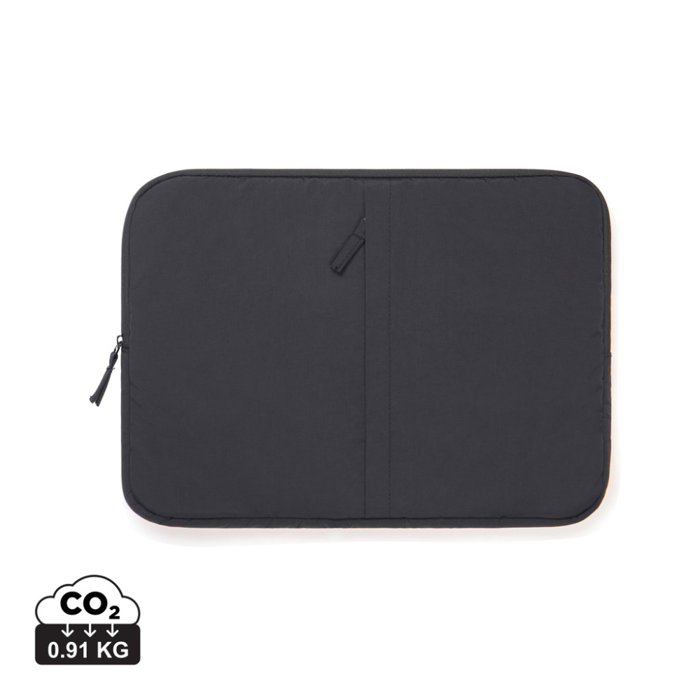 Logo trade promotional products image of: KENTO URBAN RCS recycled nylon 15.6 inch laptop sleeve