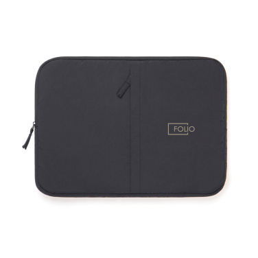 Logotrade advertising products photo of: KENTO URBAN RCS recycled nylon 15.6 inch laptop sleeve