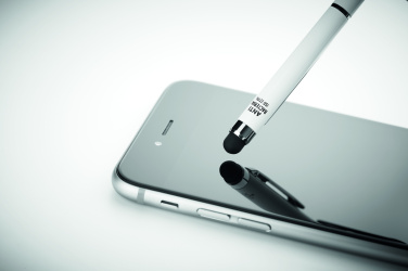 Logo trade promotional product photo of: Stylus antibacterial pen