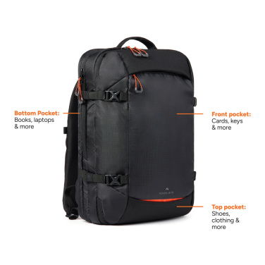 Logotrade promotional giveaway picture of: Nordic Drift RCS Travelling backpack 25L
