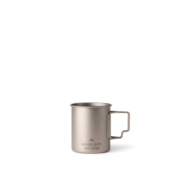Logo trade promotional gift photo of: Nordic Drift Trail Ultra Light Titanium 450ml Cup