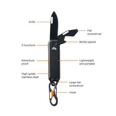 Logo trade promotional giveaway photo of: Nordic Drift Adventure keychain tool