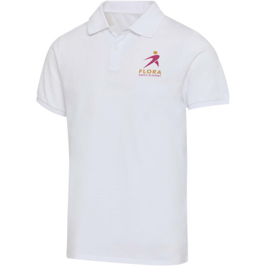 Logo trade promotional product photo of: Beryl 220 g/m² short sleeve unisex OCS organic recycled polo