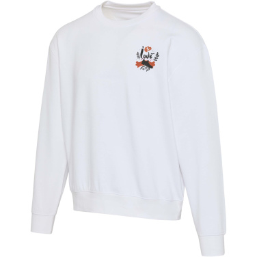 Logo trade promotional gifts picture of: Boris 280 g/m2 unisex OCS organic oversized crewneck sweater
