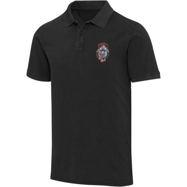 Logotrade promotional products photo of: Calgary 200 g/m2 washed men's polo