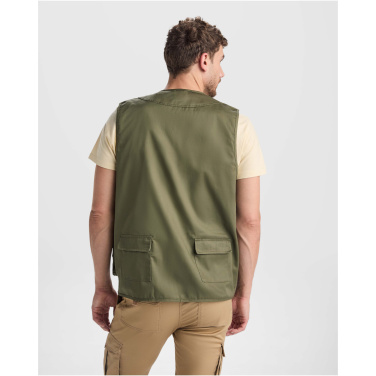 Logotrade business gifts photo of: Venera 200 g/m2 v-neck multi-pocket workwear vest
