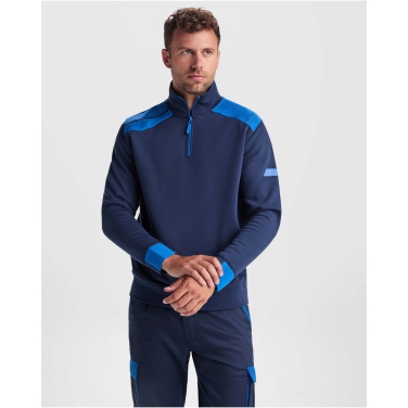 Logotrade promotional giveaways photo of: Maverick 280 g/m2 men's half zip sweater