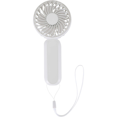 Logo trade promotional product photo of: Aervia recycled plastic portable fan