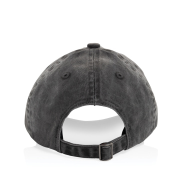 Logo trade promotional products picture of: BEAU AWARE™ Washed 6 panel 270gsm cotton twill cap