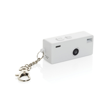 Logotrade promotional item picture of: Cliq it RCS recycled Keychain Camera