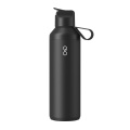 Ocean Bottle Peak GO 710 ml recycled stainless steel water bottle, Obsidian Black