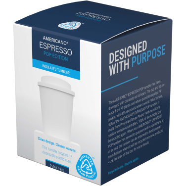 Logo trade promotional product photo of: Americano® Espresso POP 250 ml tumbler with spill-proof lid