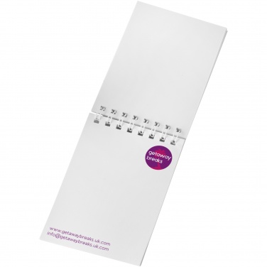 Logotrade reklaamkingituse foto: Desk-Mate® spiraalne A7 märkmik