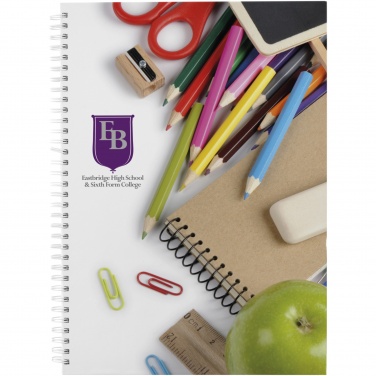 Logo trade meene pilt: Wire-o A4 märkmik