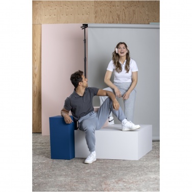 Logo trade firmakingid foto: Grafiit lühikeste varrukatega meeste orgaaniline polo