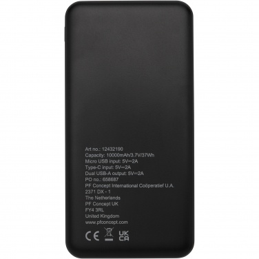 Logotrade meened pilt: Loop 10 000 mAh taaskasutatud plastist toitepank 