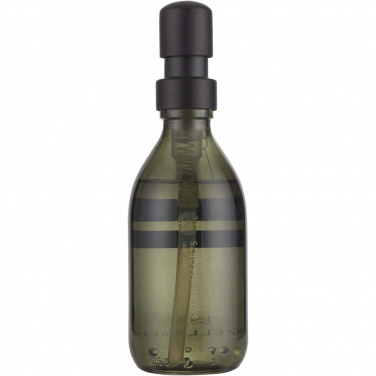 Logo trade reklaamtoote pilt: Wellmark Discovery 200 ml käteseebi dosaator ja 150 g lõhnaküünla komplekt - tume merevaigu lõhn