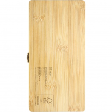 Logotrade firmakingituse foto: Neetiga 19-osaline bambusest/taaskasutatud plastist tööriistakomplekt