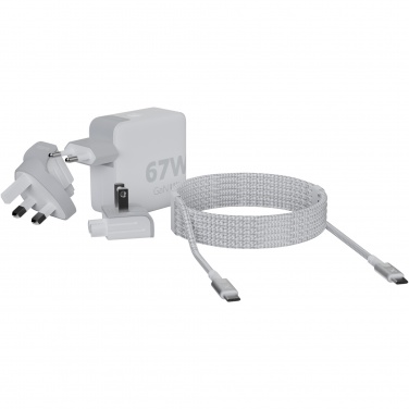 Logotrade meene foto: Xtorm XVC2067 GaN Ultra 67W reisilaadija 100W USB-C PD-kaabliga