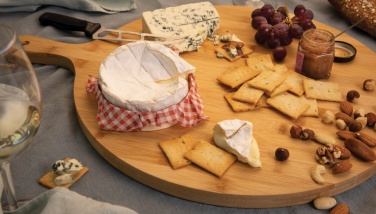 Logo trade reklaamkingid foto: Ukiyo bambusest ümmargune serveerimislaud