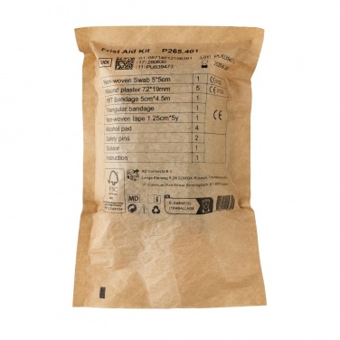 Logotrade reklaamkingituse foto: RCS taaskasutatud nubuck PU kotike esmaabikomplekt postitatav