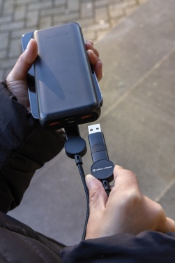 Logotrade ärikingitused pilt: Oakland RCS taaskasutatud plastist 6-ühes kiirlaadimiskaabel 45 W