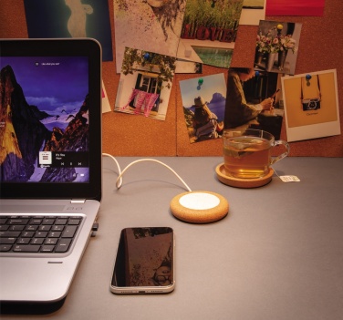 Logo trade reklaamtooted foto: Korgi ja nisu 5W juhtmevaba laadija