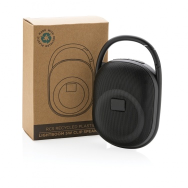 Logotrade ärikingitused pilt: RCS taaskasutatud plastist Lightboomi 5W klambriga kõlar